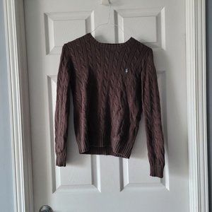 Ralph Lauren Brown Knit Sweater